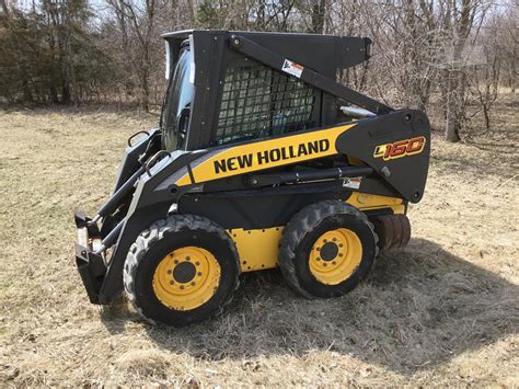 new holland l160 skid steer for sale|new holland ls160 attachment release.